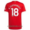 Manchester United Bruno Fernandes 18 Hjemme 2021-22 - Herre Fotballdrakt